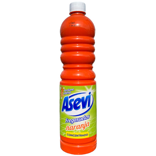 Asevi Floor Cleaner Concentrated - 1L - Orange Naranja